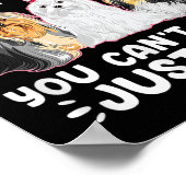 Shih Tzus Are Like Tato Chips You Can't Have Shiht Poster (Ecke)