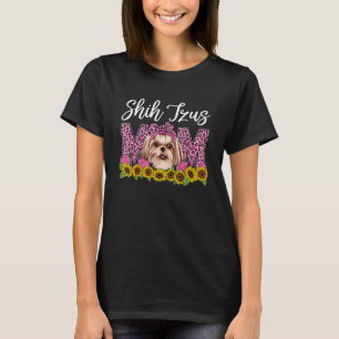 Shih Tzus Mama Leopard Mutter Tag Beste Shih Tzus T-Shirt