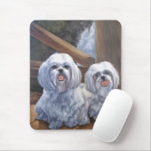 Shih Tzus Mousepad (Mit Mouse)