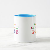 Shih Tzus sind auch Menschen Tasse (Zentrum)