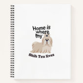Shih Tzy Zuhause Notizblock (Vorderseite)