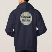 Shihonage geschieht - Aikido-Spaß Hoodie (Rückseite)