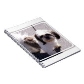 Shihtsu-Welpen-Notizbuch Notizblock (Rechte Seite)