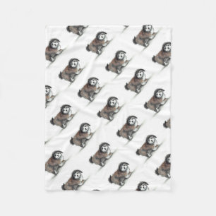 Shihtzu Hündchen, Haustier Fleecedecke
