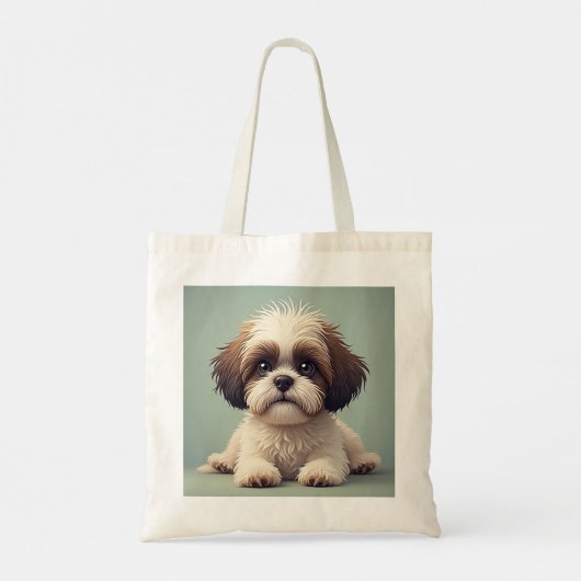 shihtzu Mandoo Tragetasche (Rückseite)