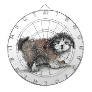 Shihtzu Puppy Dog, Pet Dartscheibe