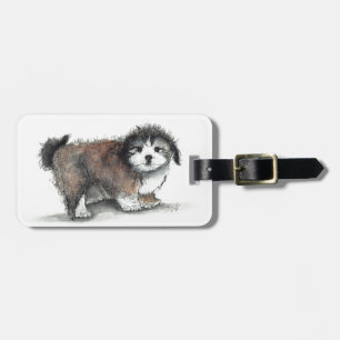 Shihtzu Puppy Dog, Pet Gepäckanhänger