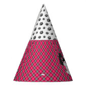 Shihtzu Welpen-Hunde ein Partyhütchen (Links)