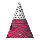 Shihtzu Welpen-Hunde ein Partyhütchen (Rechts)