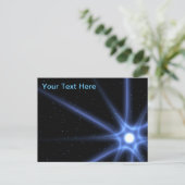 Shiing Star Postkarte (Stehend Vorderseite)