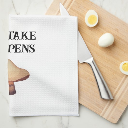 Shiitake Happens Küchentücher (Viertel Falte)