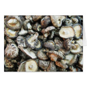 Shiitake Mushroom Card (Vorderseite (Horizontal))