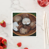 Shiitake Mushroom Paper Napkin Serviette (Beispiel)