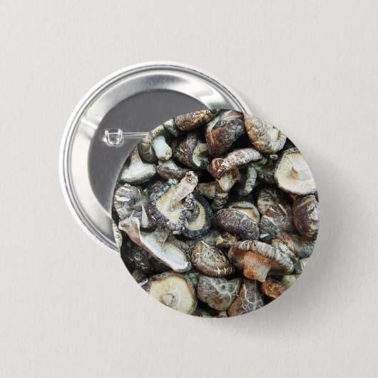 Shiitake Mushrooms Button (Vorne & Hinten)