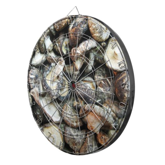 Shiitake Mushrooms Dartscheibe (Vorderseite rechts)