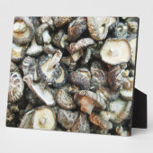 Shiitake Mushrooms Fotoplatte (Seite)