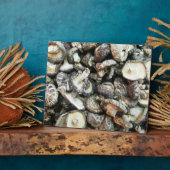 Shiitake Mushrooms Fotoplatte (Seite)