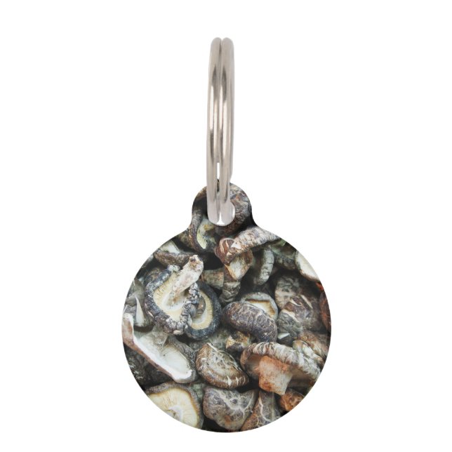 Shiitake Mushrooms Haustiermarke (Vorderseite)