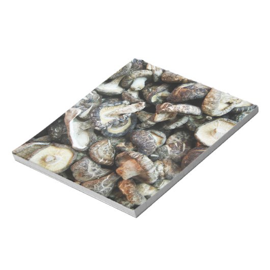 Shiitake Mushrooms Notizblock (Rotiert)