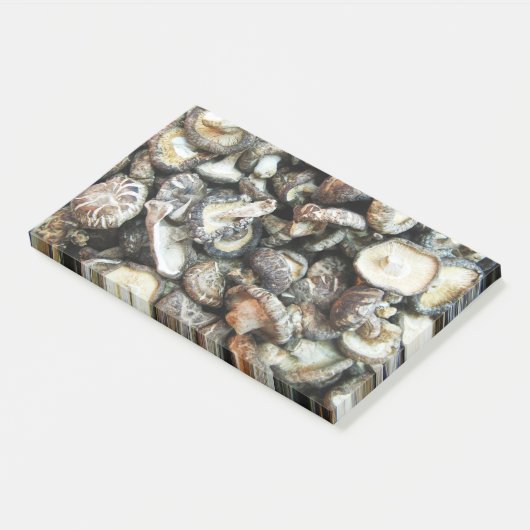 Shiitake Mushrooms Post-it Klebezettel (angewinkelt)