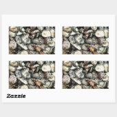 Shiitake Mushrooms Rechteckiger Aufkleber (Blatt)