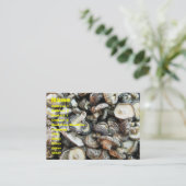Shiitake Mushrooms Visitenkarte (Stehend Vorderseite)