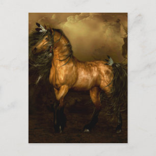 Shikoba Indianerpferd Postkarte