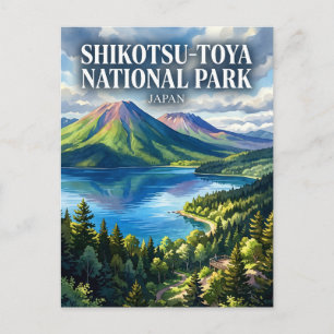 Shikotsu-Toya Nationalpark Japan Postkarte