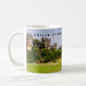 Shilin pinnacles Steinwald - Yunnan, China, Asien Kaffeetasse (Links)