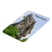 Shilin pinnacles Steinwald - Yunnan, China, Asien Magnet (Linke Seite)