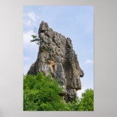 Shilin pinnacles Steinwald - Yunnan, China, Asien Poster (Vorne)