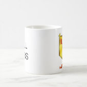 Shill zerreißt Tasse mit Doomcock Wappen (Mittel)