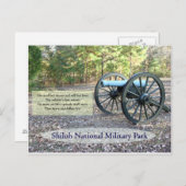 Shiloh National Military Park Postkarte (Vorne/Hinten)