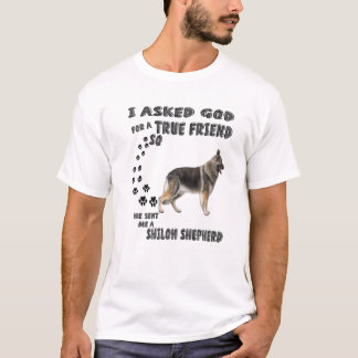 Shiloh Shepherd Quote Mom Dad Costume, Cute Shephe T-Shirt