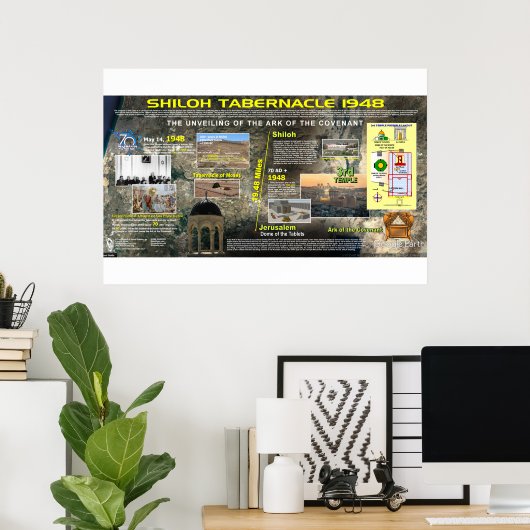 Shiloh Tabernacle 19,48 Poster (Heimbüro)
