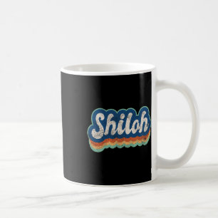 Shiloh Vorname Junge Vintage Stil 70er 80er Person Kaffeetasse