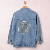 Shima Clan Kamon Silver Chrome Jeansjacke (Hangar)