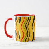 Shima-Shima, colorful pattern, Tasse (Links)