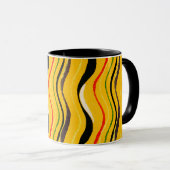 Shima-Shima, colorful pattern, Tasse (VorderseiteRechts)