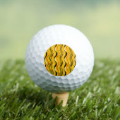 Shima-Shima, farbenfrohes Muster, Golfball (Insitu T-Shirt)