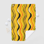 Shima-Shima, farbenfrohes Muster, Golfhandtuch (Insitu)