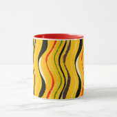 Shima-Shima, farbenfrohes Muster, Tasse (Zentrum)