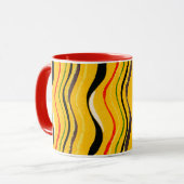 Shima-Shima, farbenfrohes Muster, Tasse (Vorderseite Links)