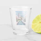 Shimabara Japan Schnapsglas (Rückseite)