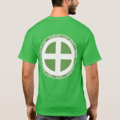 Shimazu Clan-Siegel-Shirt T-Shirt (Rückseite)