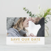 Shimmer | Ankündigung Datum freihalten (Stehend Vorderseite)