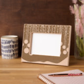 Shimmer Dangle Laser Etted Picture Frame Geätzte Rahmen (Linke Ecke)
