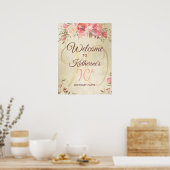 Shimmer Design Poster zum 90. Geburtstag (Küche)