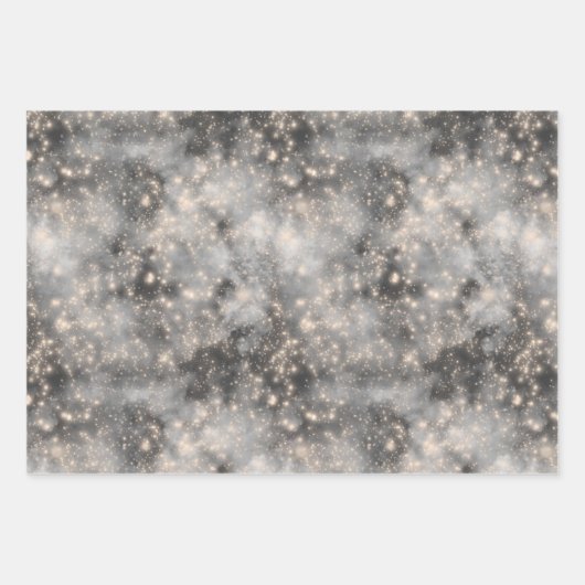 Shimmer Galaxy Set Geschenkpapier Set (Vorderseite 2)