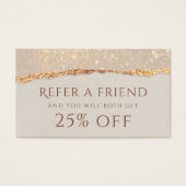 Shimmer-gerippte Papierreferenzkarte (Vorderseite)